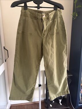 Maurices Olive Green Wide Leg Pants